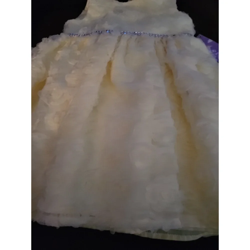 Blueberri boulevard yellow floral spring Easter dress‎ size 24 months nwt